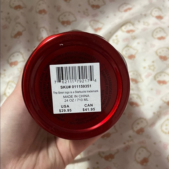 Starbucks Red Tumbler with Straw - Picture 2 of 5